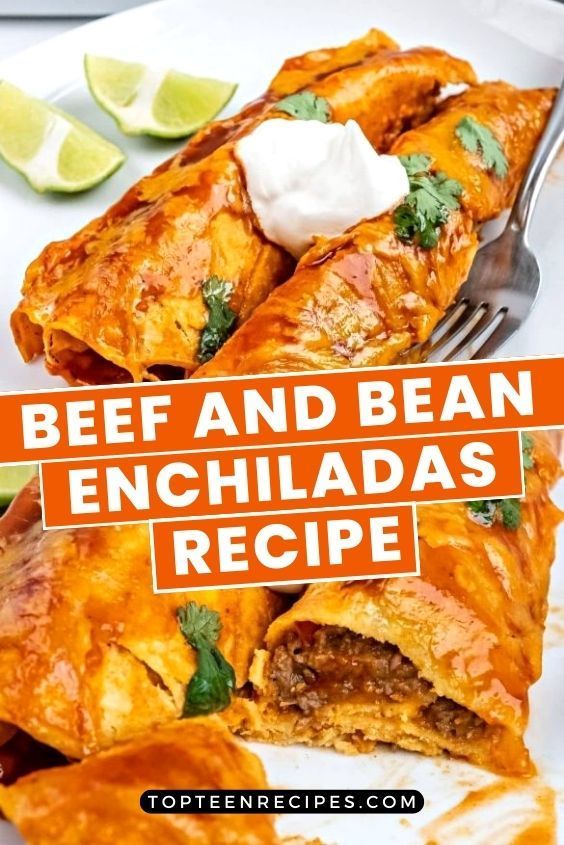 easy beef and bean enchilada recipe - Article 1