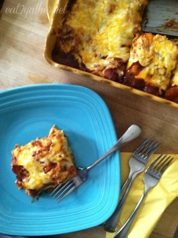 easy beef and bean enchilada recipe - Article 2